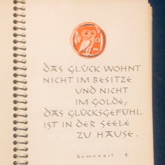 1963 Quellen Griechischer Weisheit mini hardcover - Picture 3 of 11